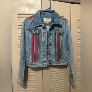 Hot Kiss Blue Denim Jacket
